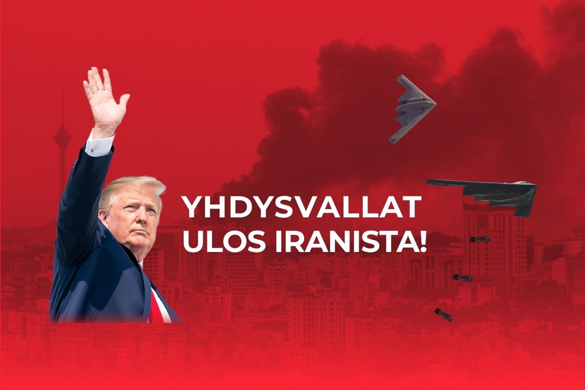 Yhdysvallat ulos Iranista!